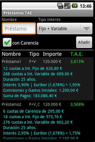 Android Prestamos TAE