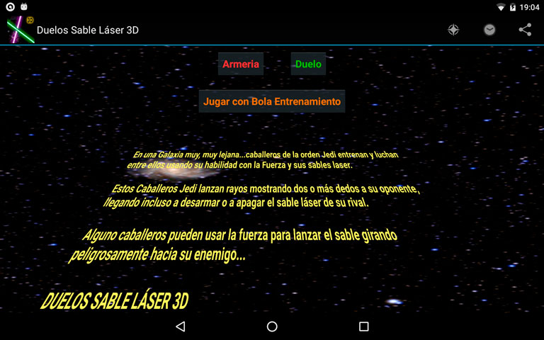 Duelos Sable Laser App Android